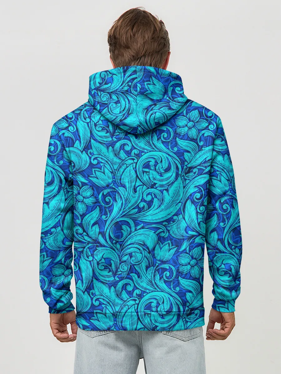 Худи мужской база хлопок / Флора | Flora