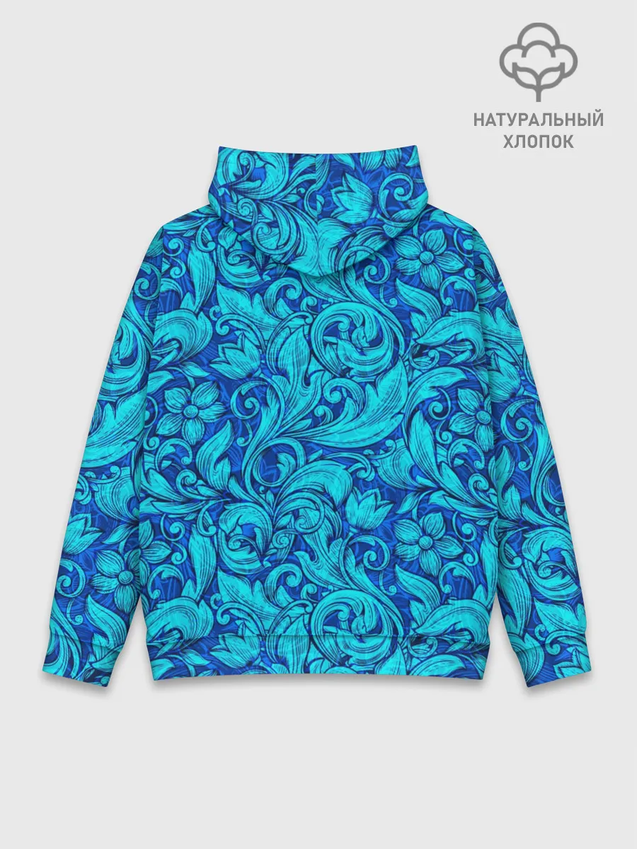 Худи мужской база хлопок / Флора | Flora