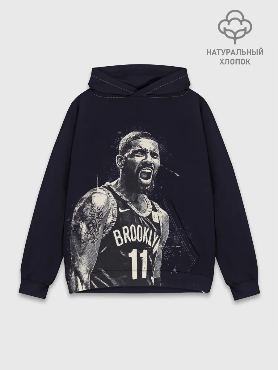 Худи мужской база хлопок / Кайри Ирвинг