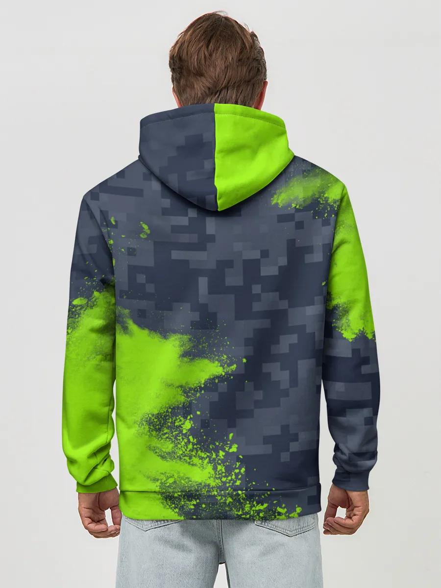 Худи мужской база хлопок / MINECRAFT / МАЙНКРАФТ