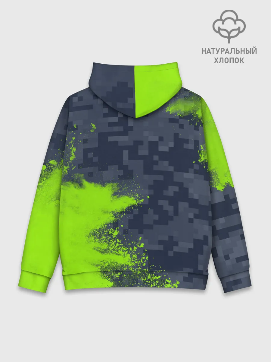 Худи мужской база хлопок / MINECRAFT / МАЙНКРАФТ