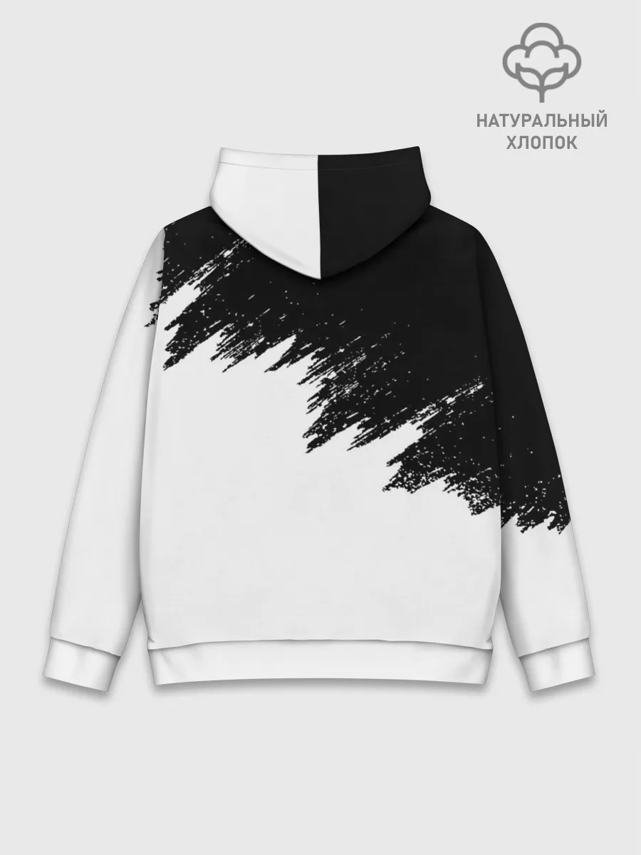 Худи мужской база хлопок / КРАСКА И НИЧЕГО ЛИШНЕГО!