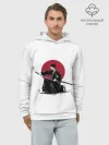 Худи мужской база хлопок / ЯПОНСКИЙ САМУРАЙ | SAMURAI IN THE SUN