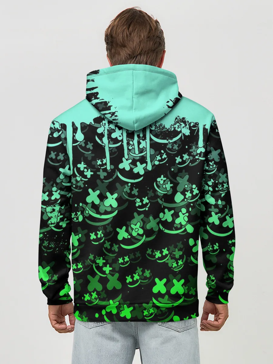 Худи мужской база хлопок / MARSHMELLO