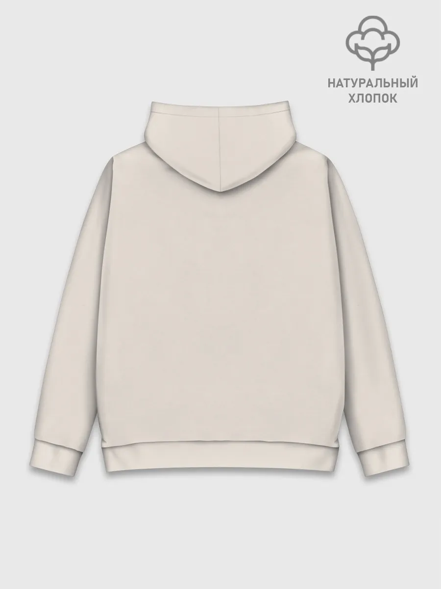 Худи мужской база хлопок / PEACE and LOVE | МИР и ЛЮБОВЬ