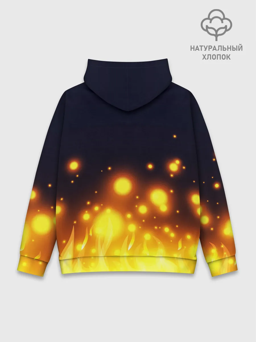 Худи мужской база хлопок / Helltaker Satan Girl