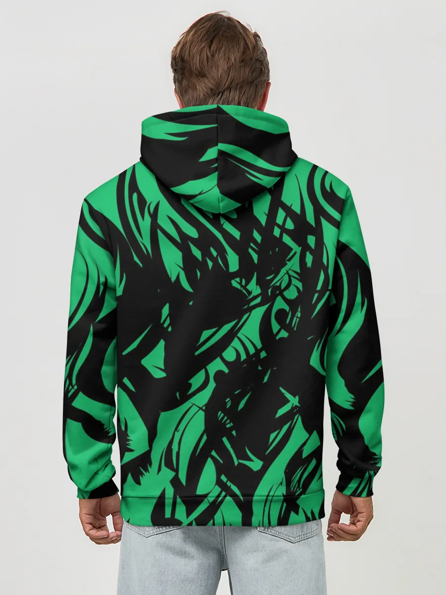 Худи мужской база хлопок / Dragon | Дракон