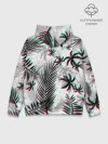 Худи мужской база хлопок / ПАЛЬМЫ | TROPICAL GLITCH