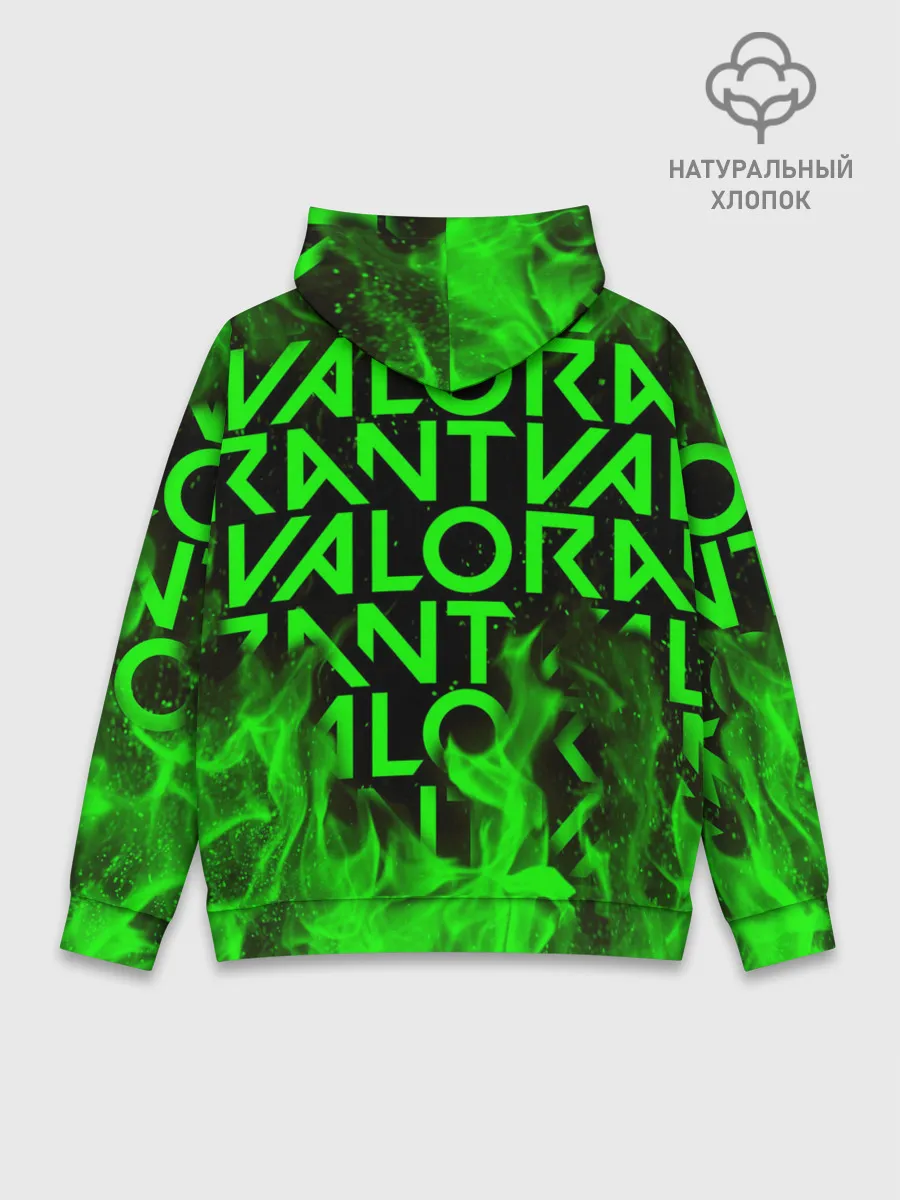Худи мужской база хлопок / VALORANT | ВАЛОРАНТ