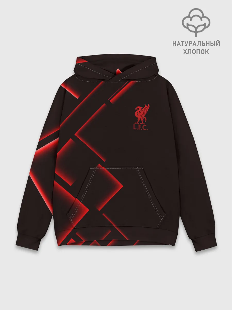 Худи мужской база хлопок / Liverpool F.C.