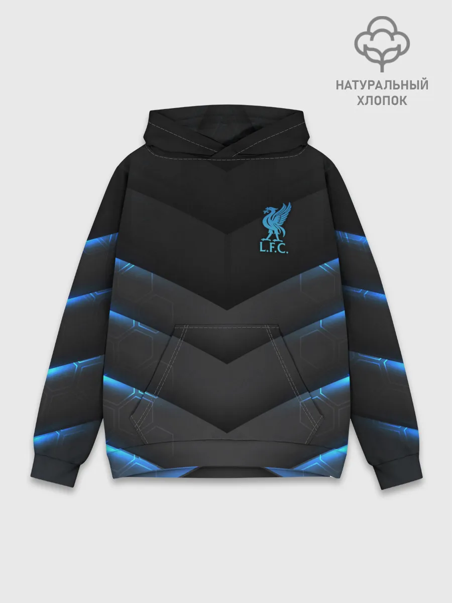 Худи мужской база хлопок / Liverpool F.C.