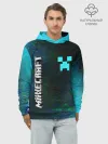 Худи мужской база хлопок / MINECRAFT / МАЙНКРАФТ