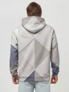 Худи мужской база хлопок / Треугольники