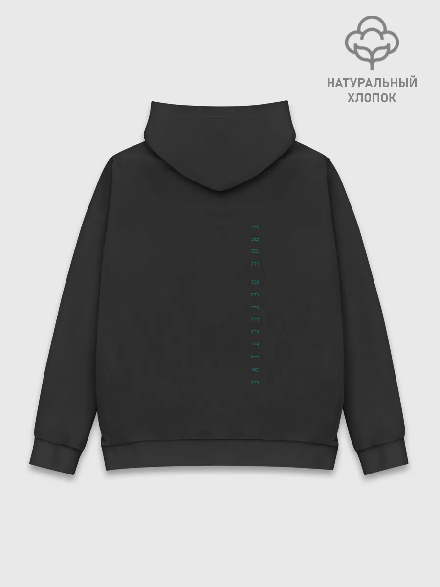 Худи мужской база хлопок / Настоящий детектив