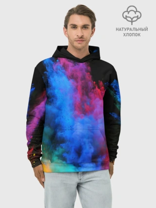 Худи мужской база хлопок / КРАСКИ