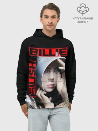 Худи мужской база хлопок / BILLIE EILISH