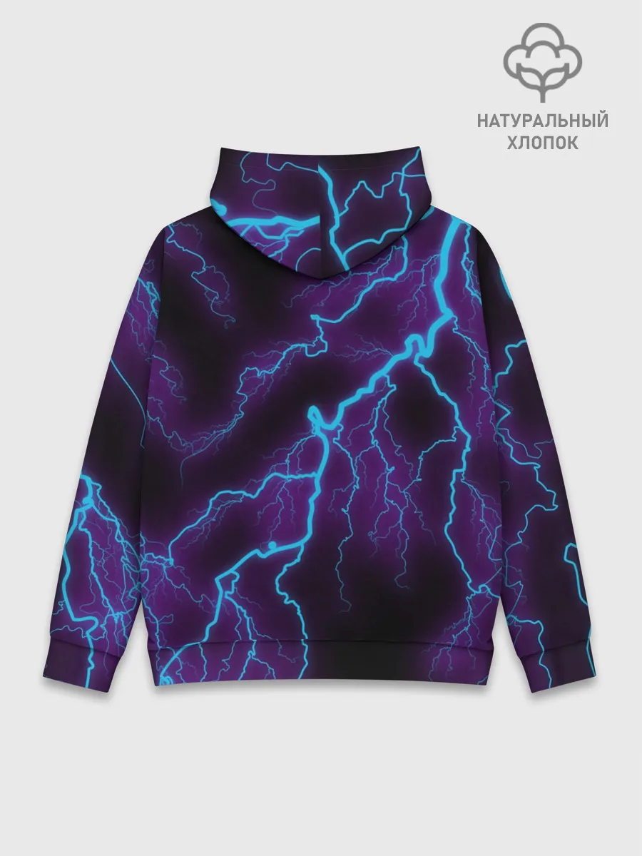 Худи мужской база хлопок / MINECRAFT CREEPER CAT