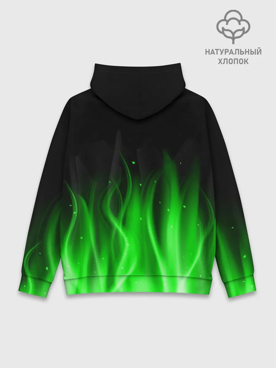 Худи мужской база хлопок / MINECRAFT