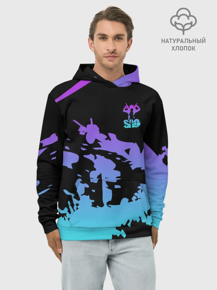 Худи мужской база хлопок / Sword Art Online