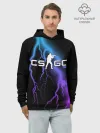 Худи мужской база хлопок / COUNTER STRIKE