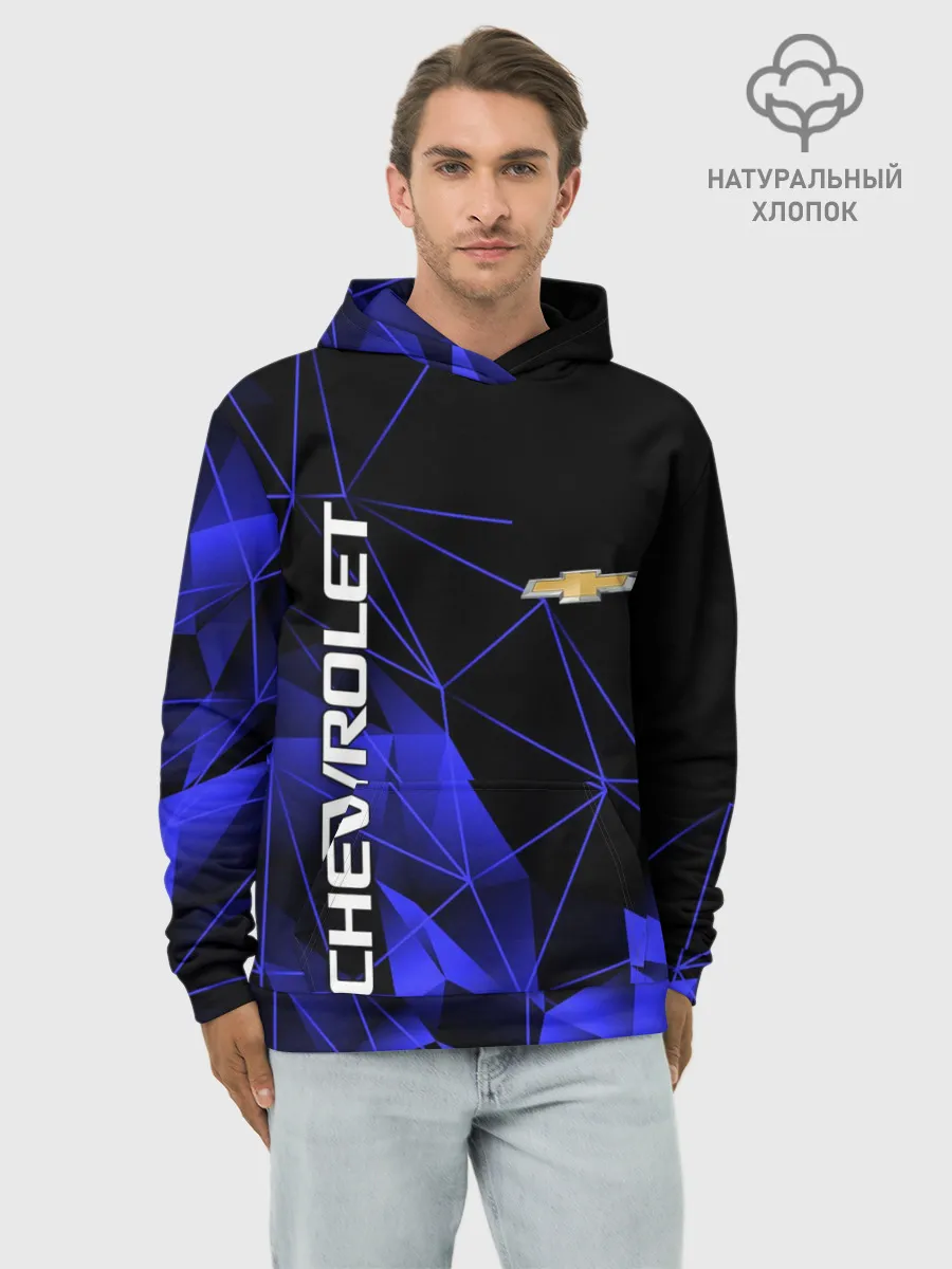 Худи мужской база хлопок / CHEVROLET