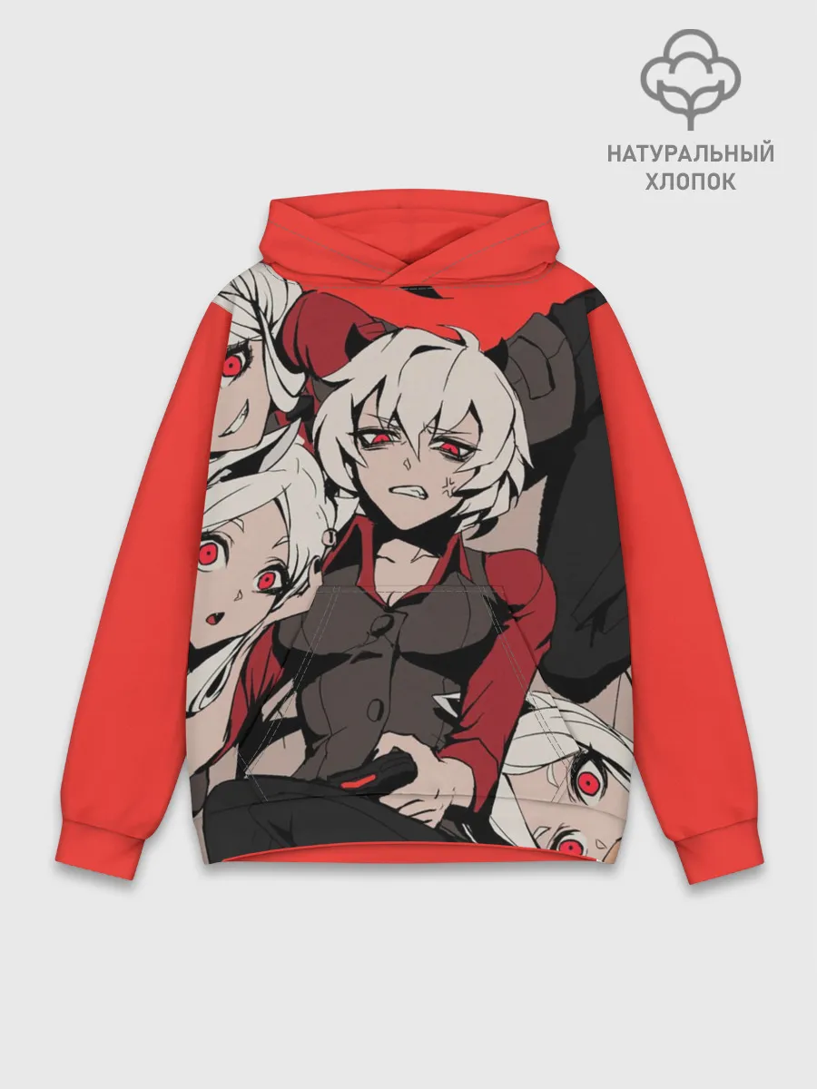 Худи мужской база хлопок / Хеллтейкер персонажи