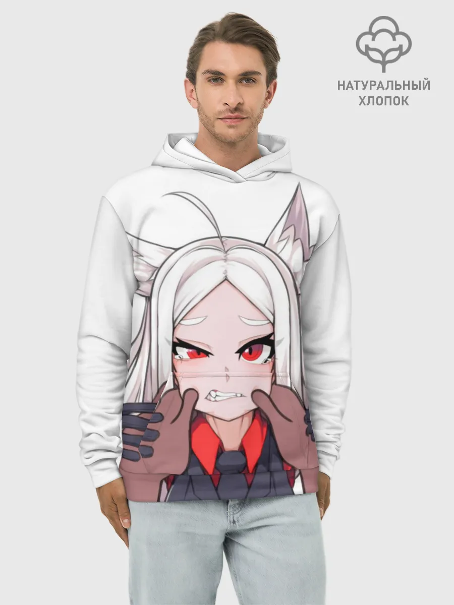 Худи мужской база хлопок / АНИМЕШКА