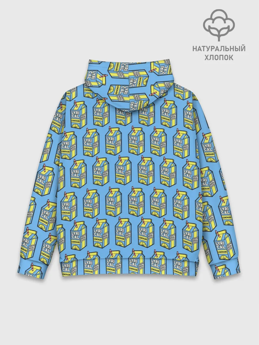 Худи мужской база хлопок / Lyrical Lemonade Pattern