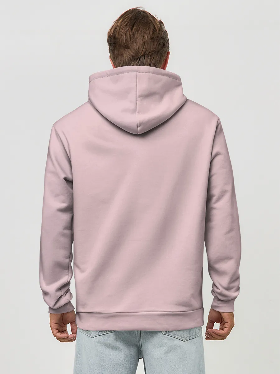 Худи мужской база хлопок / Malina текст Helltaker