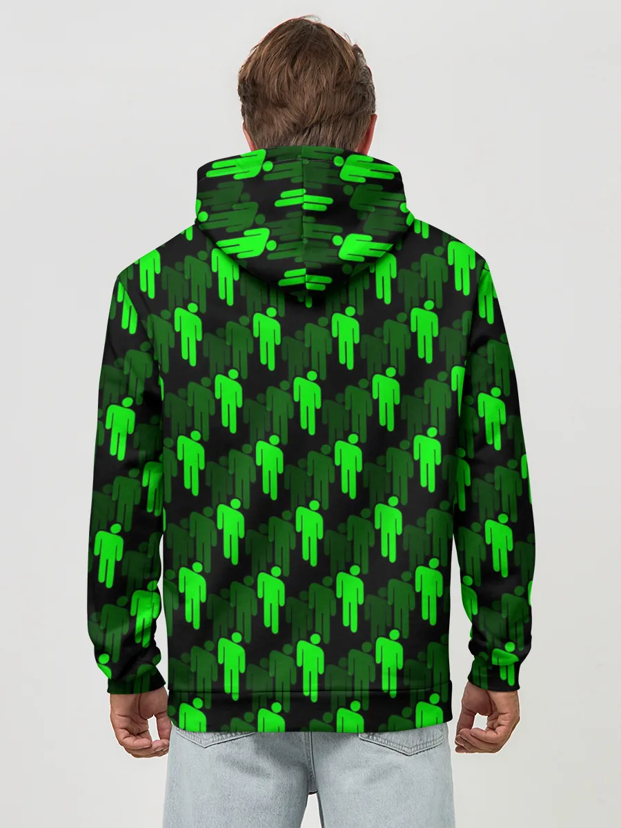 Худи мужской база хлопок / BILLIE EILISH