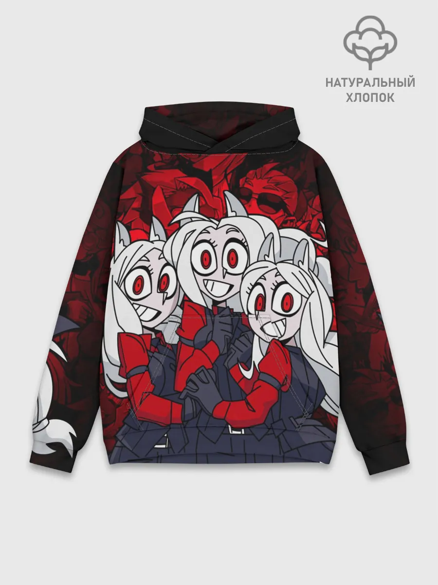 Худи мужской база хлопок / HELLTAKER CERBERUS