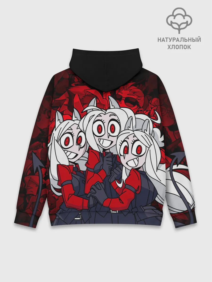 Худи мужской база хлопок / HELLTAKER CERBERUS