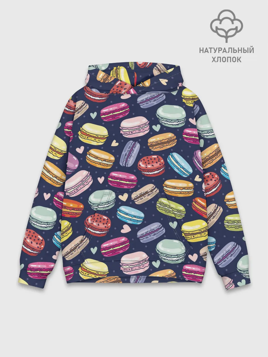 Худи мужской база хлопок / макарун