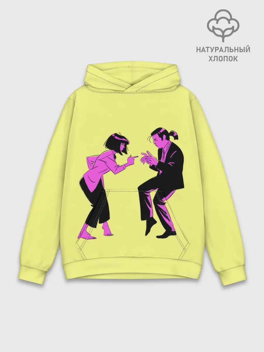 Худи мужской база хлопок / Криминальное чтиво