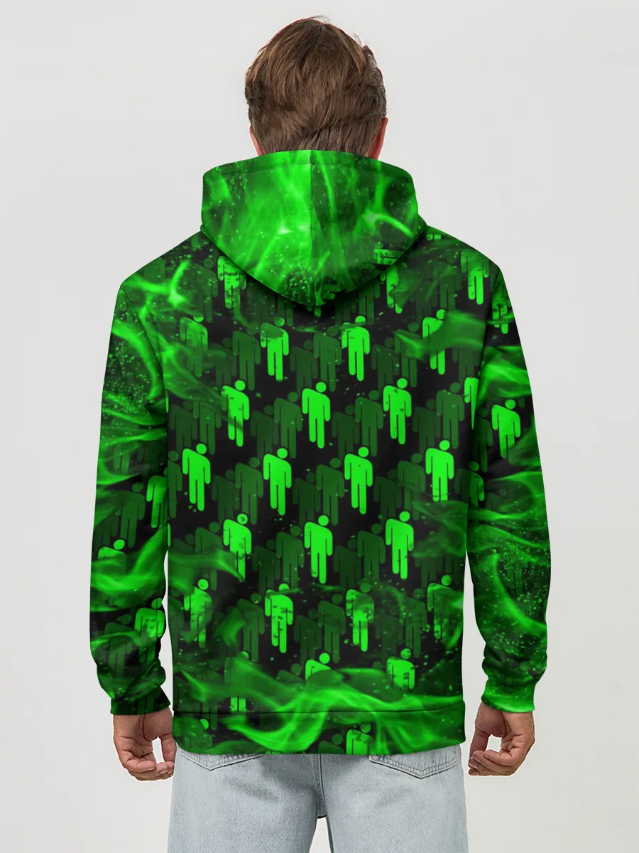 Худи мужской база хлопок / BILLIE EILISH