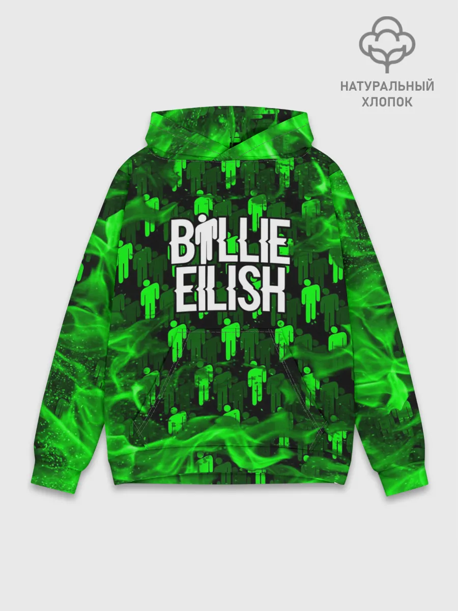 Худи мужской база хлопок / BILLIE EILISH