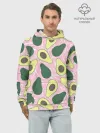 Худи мужской база хлопок / avocado