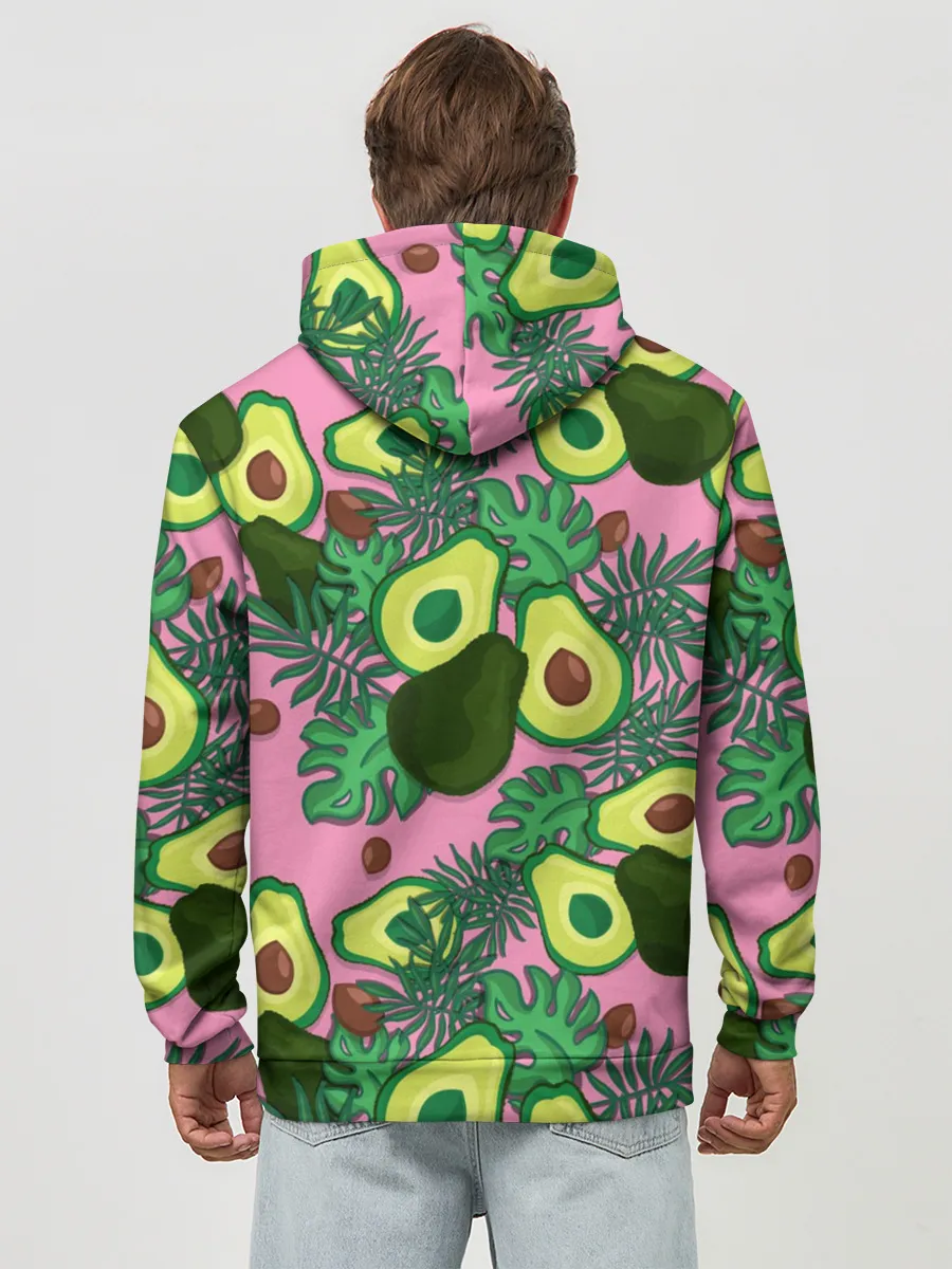 Худи мужской база хлопок / avocado