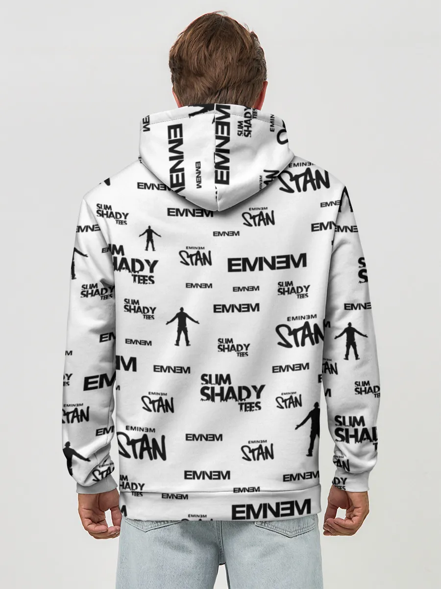 Худи мужской база хлопок / Eminem