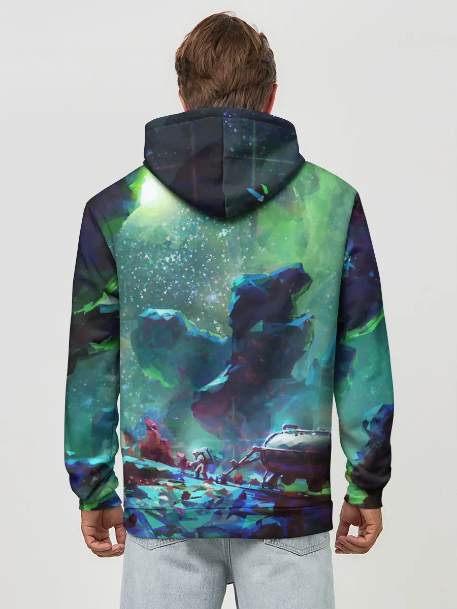 Худи мужской база хлопок / КОСМОС:КОСМОНАВТ