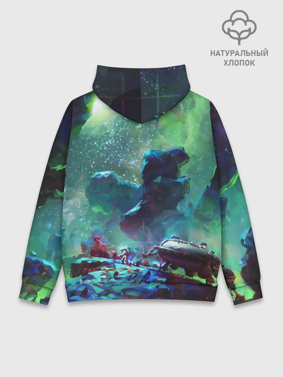 Худи мужской база хлопок / КОСМОС:КОСМОНАВТ