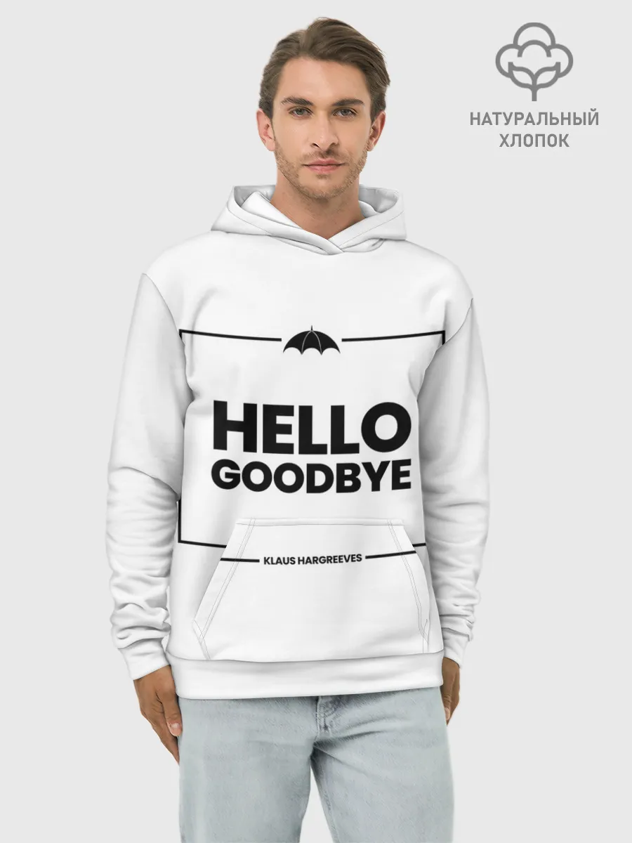 Худи мужской база хлопок / Академия Амбрелла