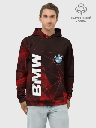 Худи мужской база хлопок / BMW