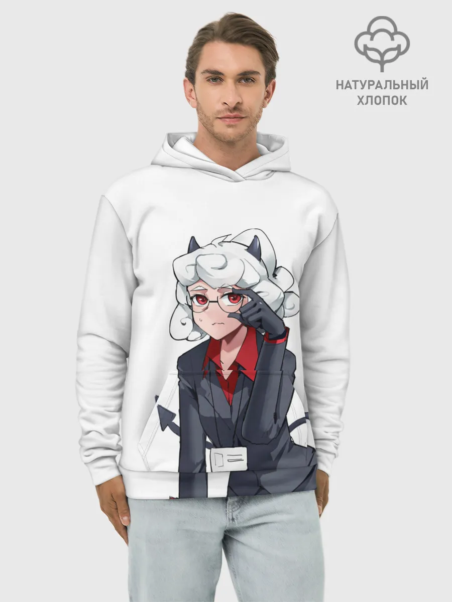 Худи мужской база хлопок / ХЕЛЛТЕЙКЕР