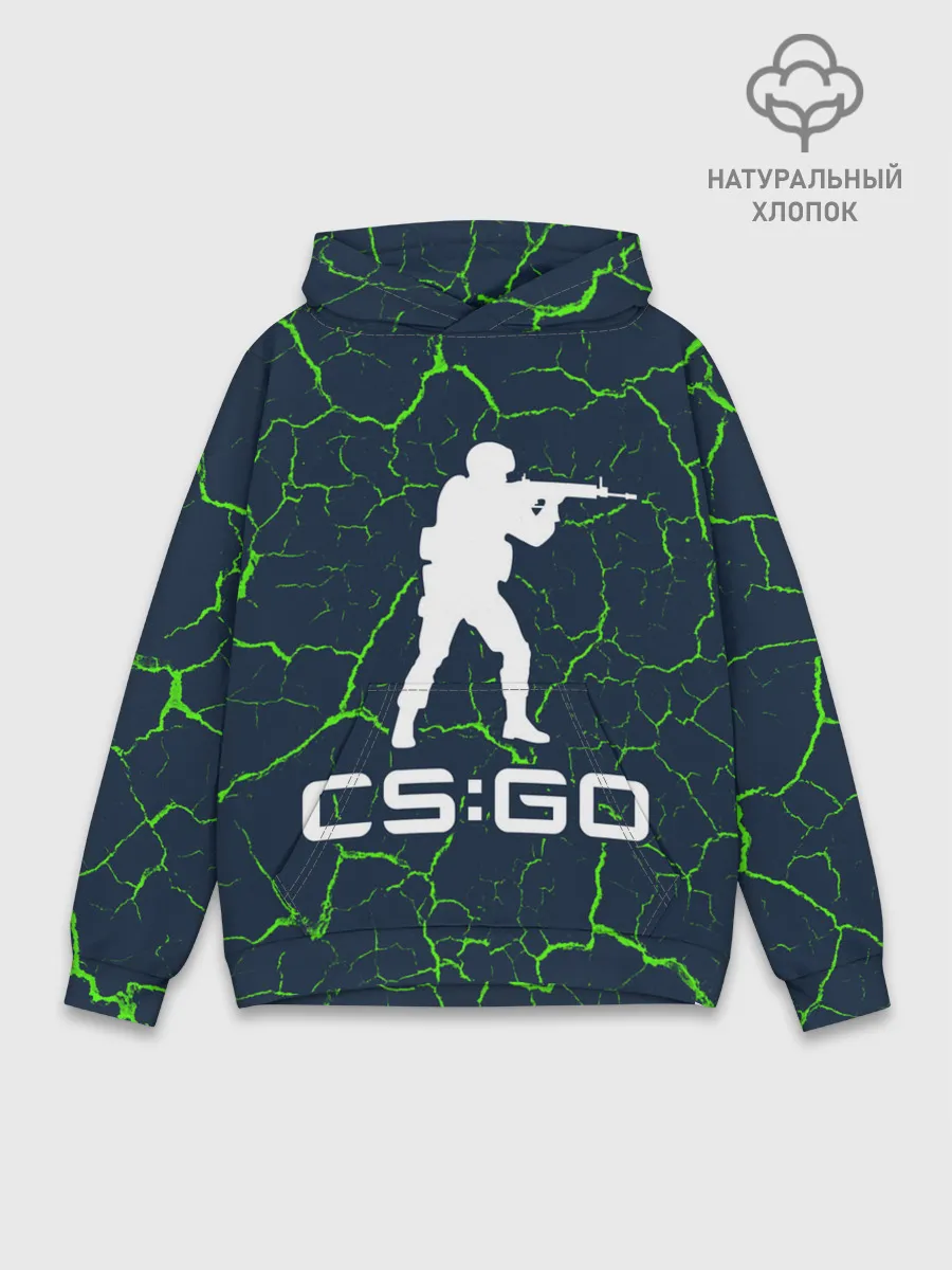 Худи мужской база хлопок / CS GO | КС ГО