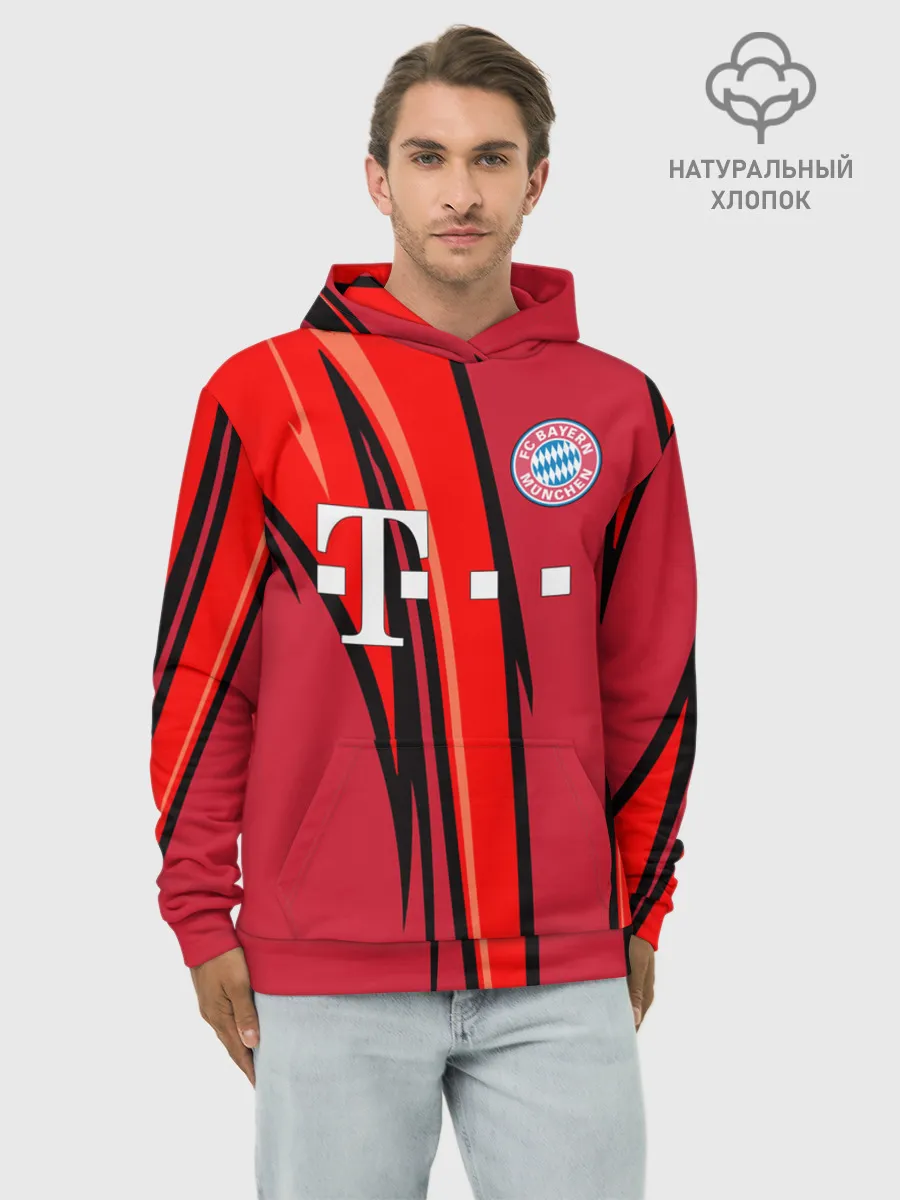 Худи мужской база хлопок / ФК Бавария Мюнхен