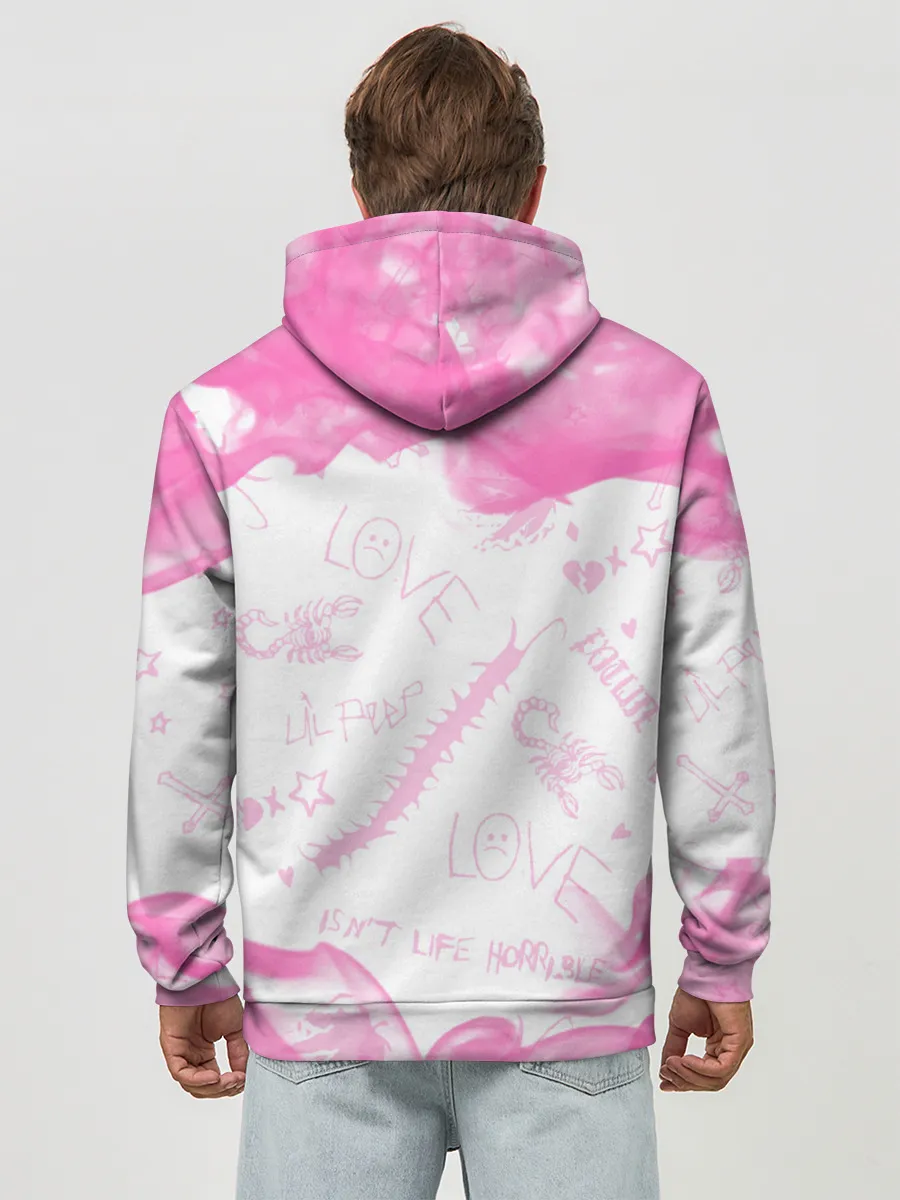 Худи мужской база хлопок / LIL PEEP / ЛИЛ ПИП