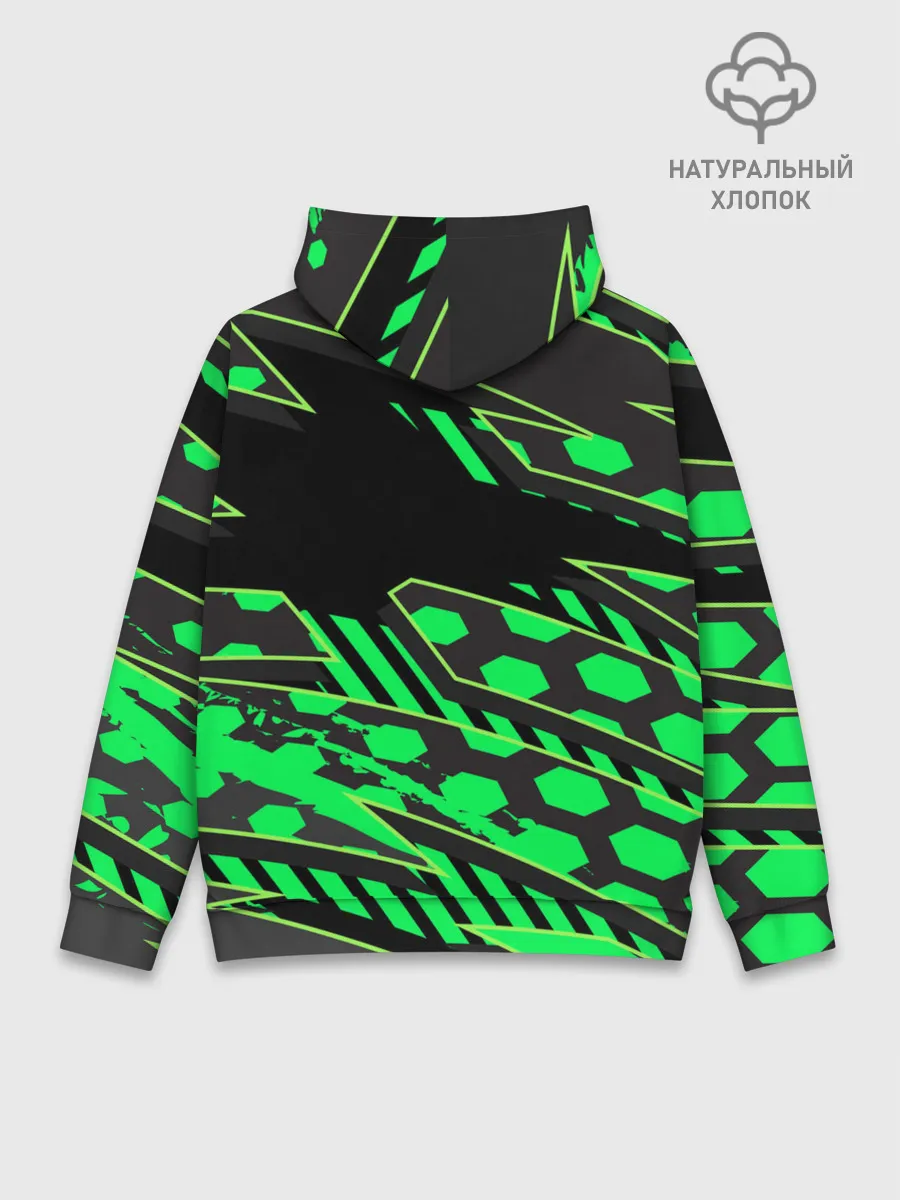 Худи мужской база хлопок / Форма для мотокросса FOX