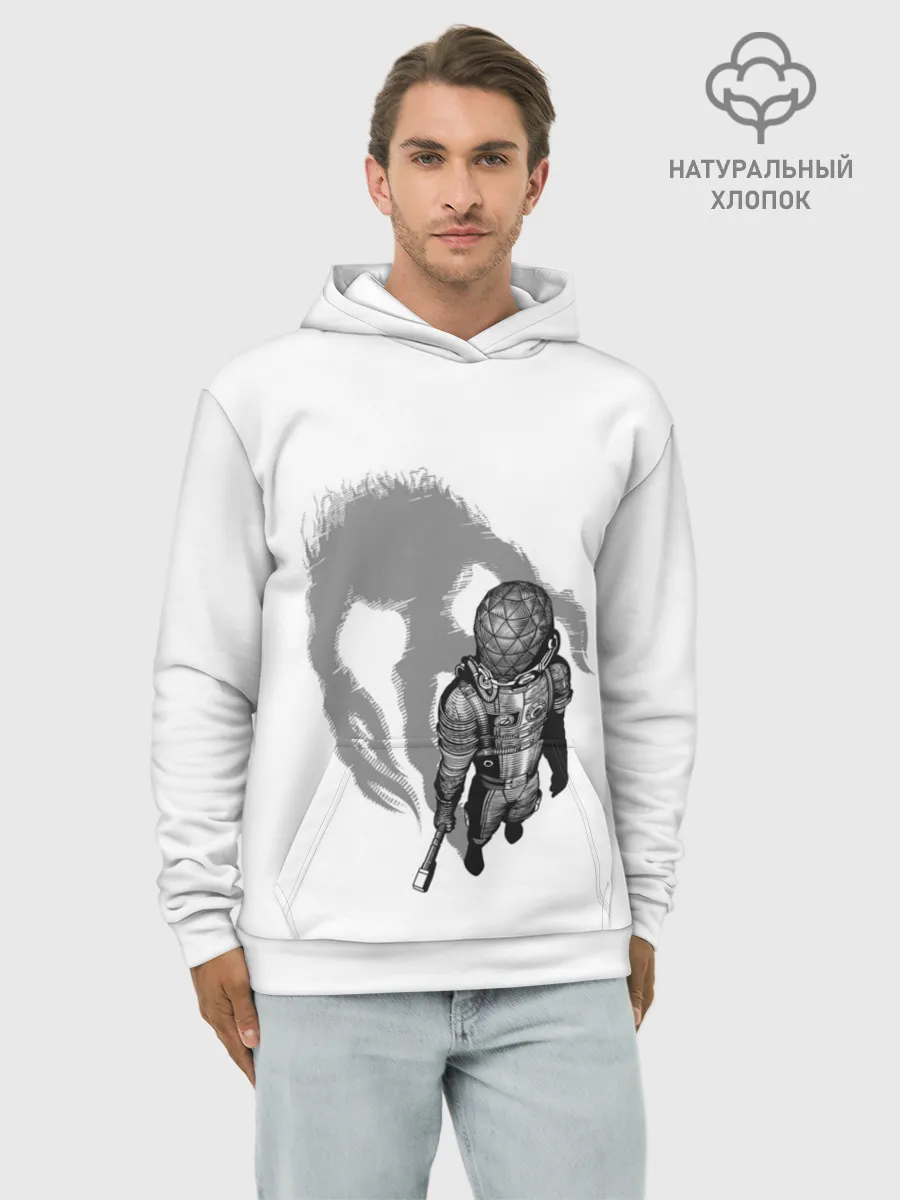 Худи мужской база хлопок / Prey