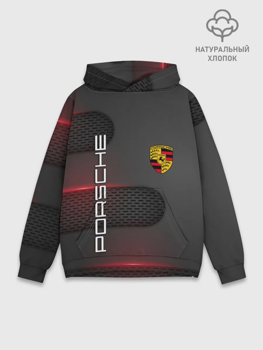Худи мужской база хлопок / PORSCHE